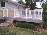 PVC deck and handrail